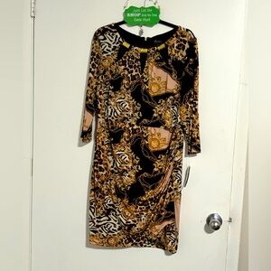 Thalia Sodi Animal Print Dress